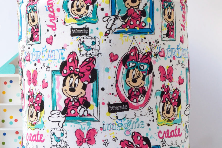 Cestos de almacenaje de Mickey y Minnie