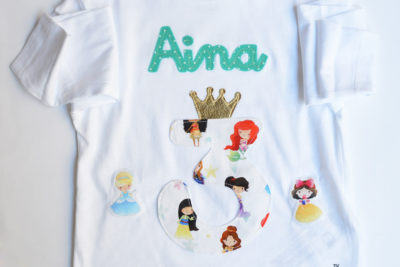 Una camiseta de Princesas para una princesa!