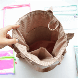 Tote Bag acolchada y con volantes