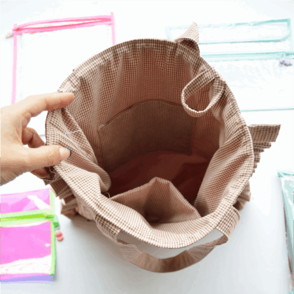 Tote Bag acolchada y con volantes