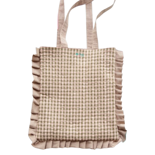 Tote Bag acolchada y con volantes