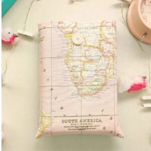 Funda libros Botón Mapamundi